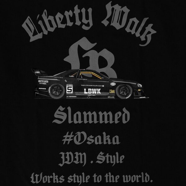 LB Arch Logo 34 Tee Black - 画像 (4)