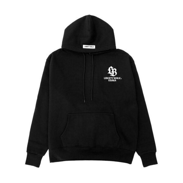 Osaka Hanafuda Miura Hoodie Black - 画像 (2)