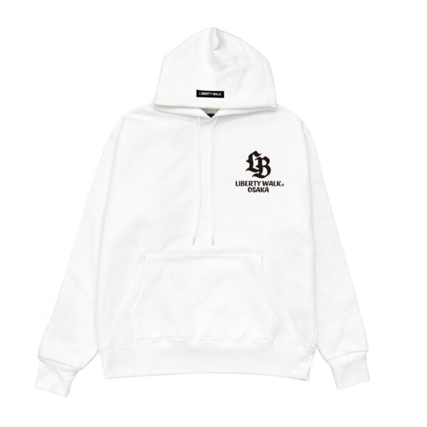 Osaka Hanafuda R32 Hoodie White - 画像 (2)